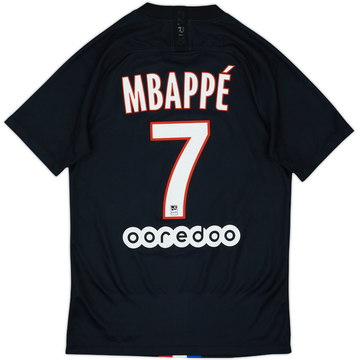 2019-20 Paris Saint-Germain Quatrième maillot Mbappe #7 - 10/10 - (S)