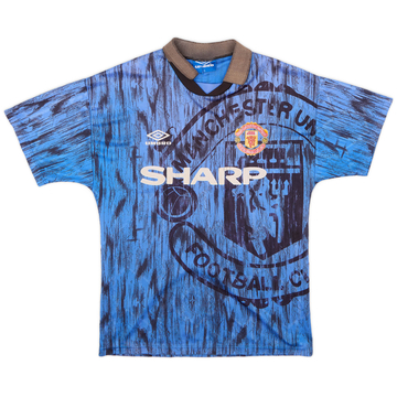 1992-93 Manchester United Maillot extérieur - 5/10 - (S)