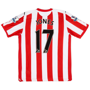 2008-09 Sunderland Maillot domicile Jones #17 (XL)