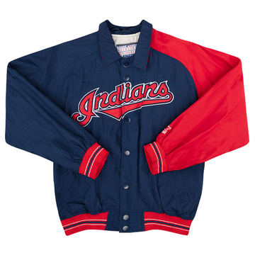 1990s Cleveland Indians Starter Veste de dugout Y
