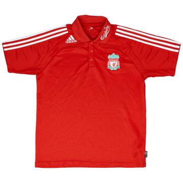 2008-09 Liverpool adidas Polo 8/10 - (L)