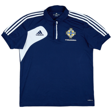 2012-14 Northern Ireland adidas Polo - 9/10 - (L)