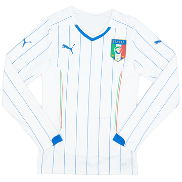 Maillot Italie 2014-15 L/S Extérieur Version Joueur - 8/10 - (L)