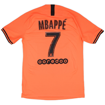 2019-20 Paris Saint-Germain Maillot extérieur authentique Mbappe #7 - 8/10 - (M)