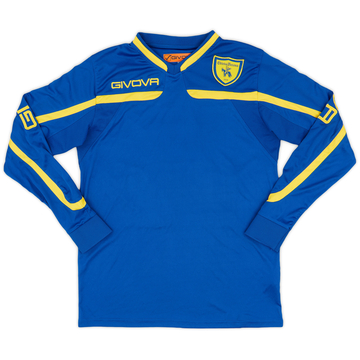 2010s Chievo Vérone Givova Maillot d'entraînement ML - 9/10 - (M)