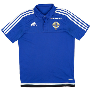 2016-18 Northern Ireland adidas Polo - 8/10 (S)