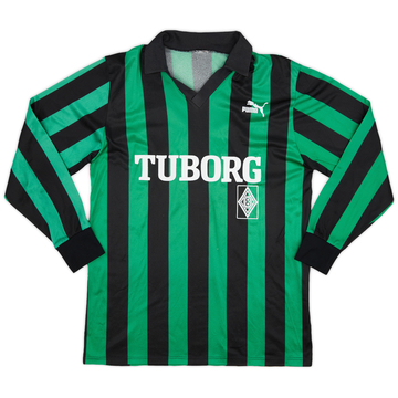1990-92 Borussia Monchengladbach Maillot Extérieur Manches Longues #9 - 6/10 - (L)