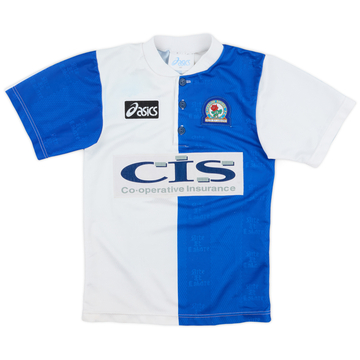 1996-98 Blackburn Maillot Domicile - 7/10 - (M.Boys)