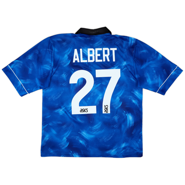 1993-95 Newcastle Maillot extérieur Albert #27 - 5/10 - (L)