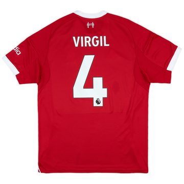 2025-26 Maillot domicile Liverpool Virgil n°4