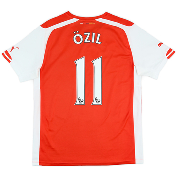 2014-15 Arsenal Home Shirt Ozil #11