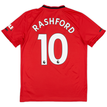 2019-20 Manchester United Maillot domicile Rashford #10 - 5/10 - (M)