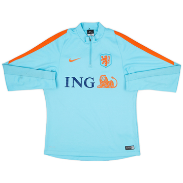 2016-17 Netherlands Nike Haut d'entraînement 1/4 zip - 7/10 - (L)