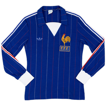 1980-82 France Maillot domicile manches longues - 8/10 - (L.Boys)