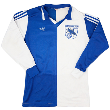 1980-85 Grasshoppers Maillot Domicile ML - 7/10 - (M)