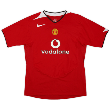 2004-06 Manchester United Maillot domicile - 8/10 - (XL.Boys)