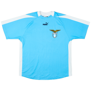 2003-04 Lazio Maillot domicile basique signé - 7/10 - (M)