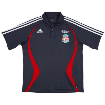 2006-07 Liverpool adidas Polo - 7/10 - (L)