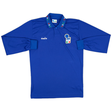 Maillot Domicile Italie 1992-93 ML - 9/10 - (M)