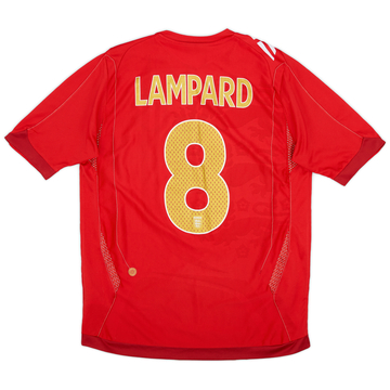 Maillot extérieur Angleterre 2006-08 Lampard #8 - 7/10 - (M)