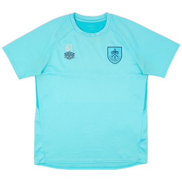 2021-22 Burnley Maillot d'entraînement Umbro version joueur #61 - 7/10 - (M)