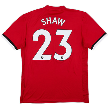 2017-18 Manchester United Maillot Domicile Shaw #23 - 10/10 - (M)
