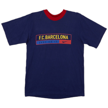2010-11 Barcelona Nike T-shirt en coton - 7/10 - (S)