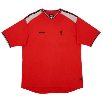 2000-01 Liverpool Reebok T-shirt en coton - 7/10 - (XXL)