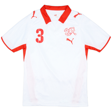2008-10 Switzerland Maillot extérieur #3 - 9/10 - (S)