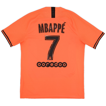 2019-20 Paris Saint-Germain Maillot extérieur authentique Mbappe #7 - 9/10 - (L)