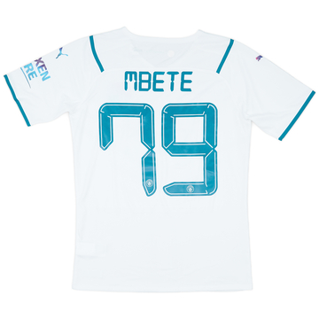 2021-22 Manchester City Maillot extérieur version match FA Cup Mbete #79