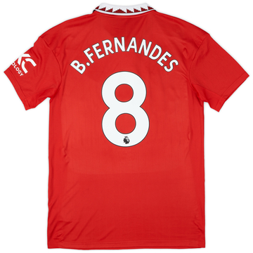 2022-23 Manchester United Maillot domicile B.Fernandes #8 - 7/10 - (S)