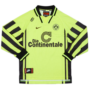 1996-97 Borussia Dortmund Maillot Domicile ML - 8/10 - (M.Boys)