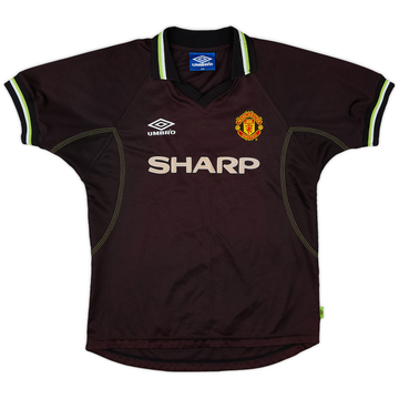 Maillot third Manchester United 1998-99 - 5/10 - (L.Boys)
