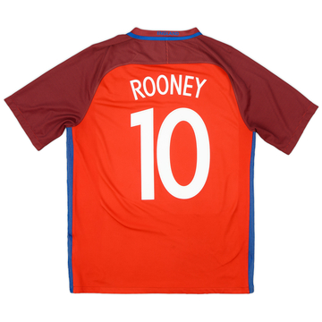 2016-17 England Maillot extérieur Rooney #10 - 5/10 - (L)