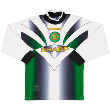 1996-97 Manchester United Maillot de gardien - 6/10 - L Garçon