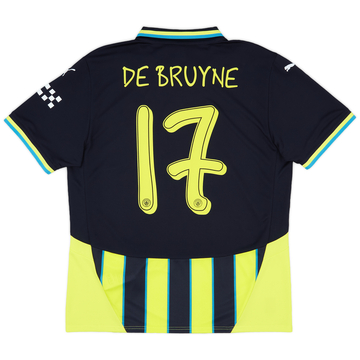 2024-25 Manchester City Maillot Extérieur De Bruyne #17