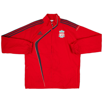2009-10 Liverpool adidas Veste de survêtement - 6/10 - (L)