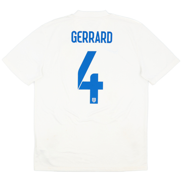 2014-15 England Maillot Domicile Gerrard #4 - 6/10 - (L)
