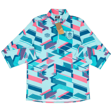 2023-24 Burnley Umbro 1/4 Zip Haut d'avant-match