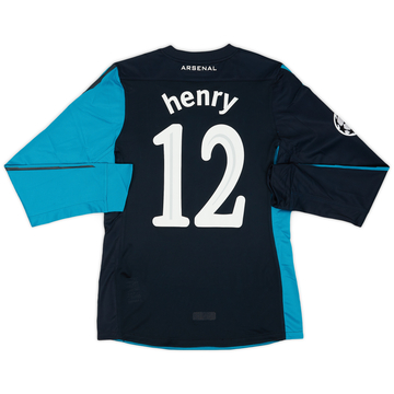 2011-12 Arsenal Maillot ML extérieur version joueur Henry #12 (M)