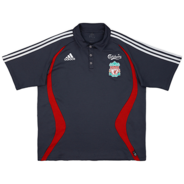 2006-07 Liverpool adidas Polo - 7/10 - (L)