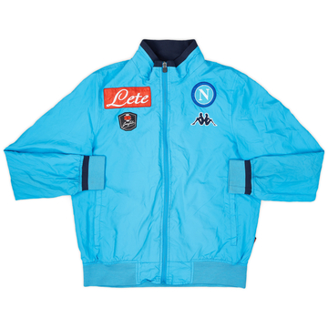 2017-18 Napoli Kappa Veste de survêtement - 6/10 - (S)