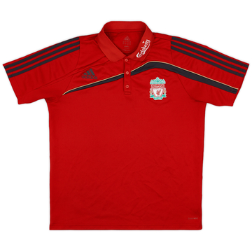 2009-10 Liverpool adidas Polo - 8/10 - (L)