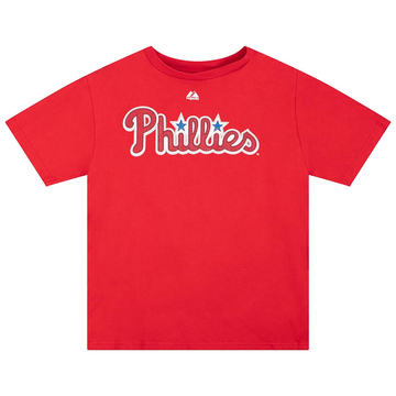 2012 Philadelphia Phillies Papelbon #58 Majestic T-shirt graphique Y