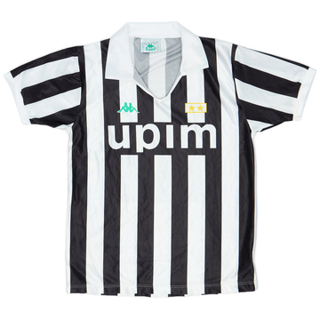 1991-92 Juventus Maillot domicile basique - 9/10 - (M)