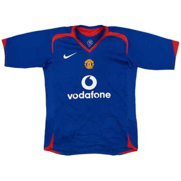 2005-06 Manchester United Maillot extérieur - 6/10 - (L.Boys)