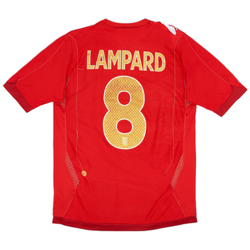 2006-08 England Maillot extérieur Lampard #8 - 5/10 - (S)