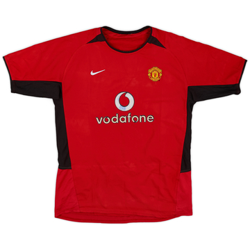 2002-04 Manchester United Maillot domicile - 6/10 - (XL.Boys)