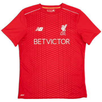 2016-17 Liverpool New Balance Maillot d'entraînement - 8/10 - (M)